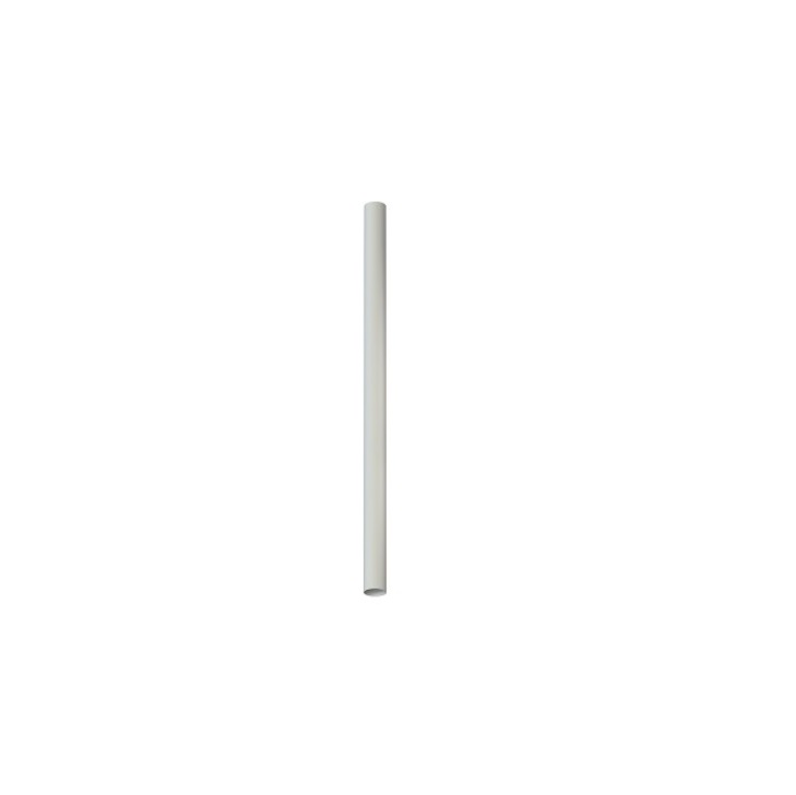 Lampa sufitowa Fourty M 75 cm – jasnoszara tuba GU10 do nowoczesnych wnętrz