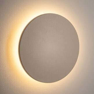 Zewnętrzna lampa ścienna LED Aria 18 cm kremowa IP54