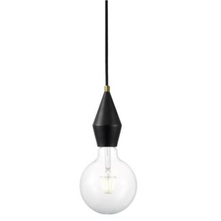 Lampa wisząca Nordlux Aud czarna E27 60W IP20