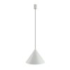 Lampa sufitowa Zenith M w stylu nowoczesnym – jasnoszary stożek GU10
