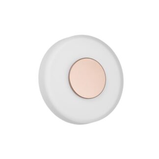 Kinkiet ścienny Celeste 22 LED 10W biały z akcentem różowego złota