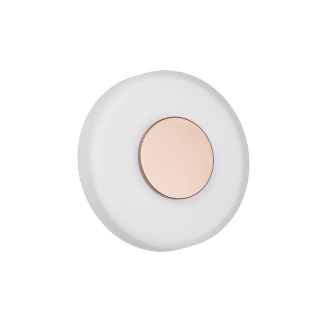 Kinkiet ścienny Celeste 22 LED 10W biały z akcentem różowego złota