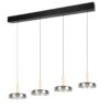 Lampa wisząca LED Celeste 4-punktowa nad stół lub wyspę