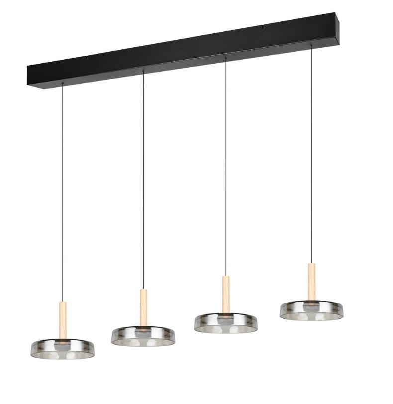 Lampa wisząca LED Celeste 4-punktowa nad stół lub wyspę