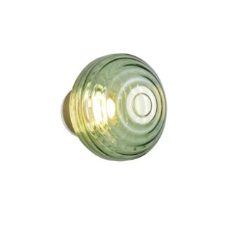 Kinkiet LED Earl zielony – bezprzewodowy, ładowany USB, ze ściemniaczem