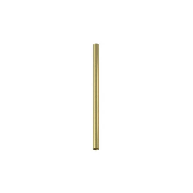 Lampa sufitowa mosiężna Fourty M 75 cm – złoty cylinder GU10