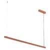 Lampa wisząca LED Miami 120 cm terakota 3000 lm