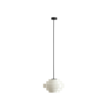 Lampa wisząca Filo Milky z mlecznym szkłem i zawieszeniem 90 cm