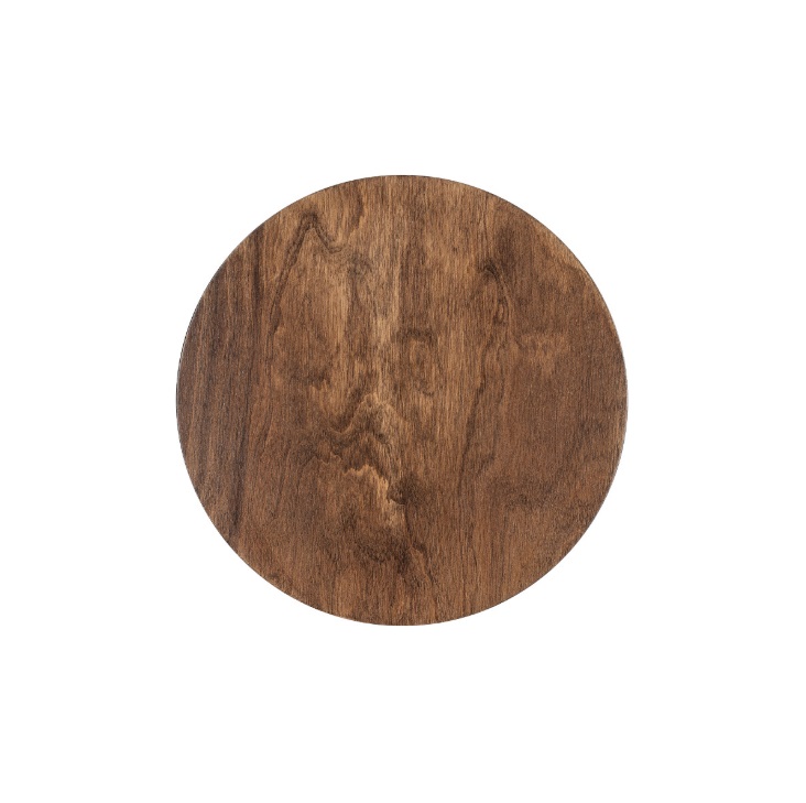 Kinkiet drewniany RING M 25cm LED 3000K – ciepła poświata i dekoracyjny efekt na ścianie