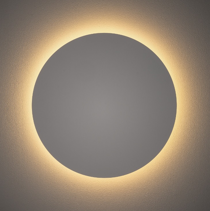 Kinkiet LED Ring M 35 cm biały – minimalistyczne, ciepłe światło 3000K