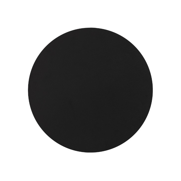 Kinkiet ścienny LED Ring M 35 cm czarny – dekoracyjne światło aureoli