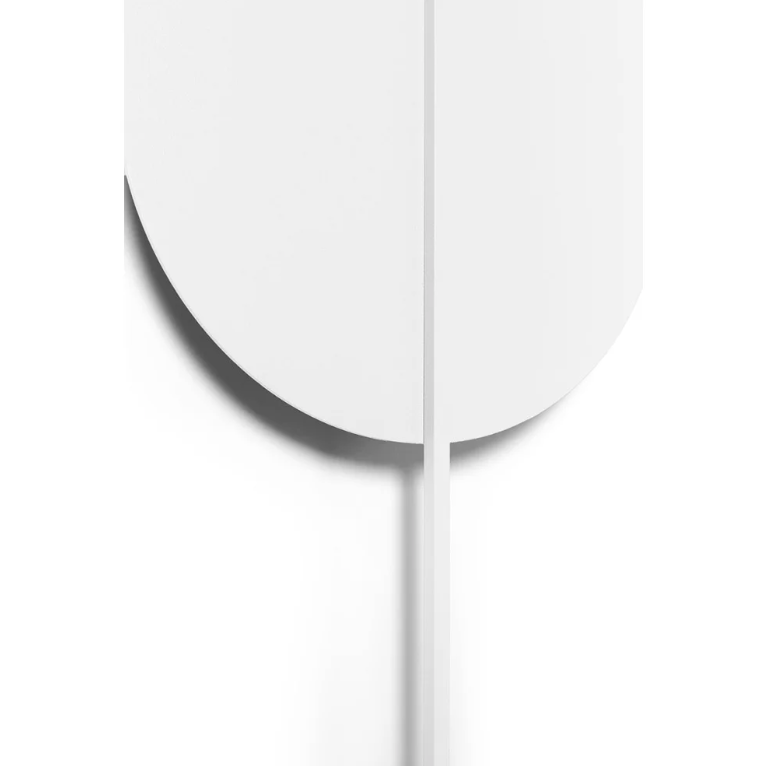 Kinkiet ścienny Rokke biały – minimalistyczny design i nastrojowe oświetlenie