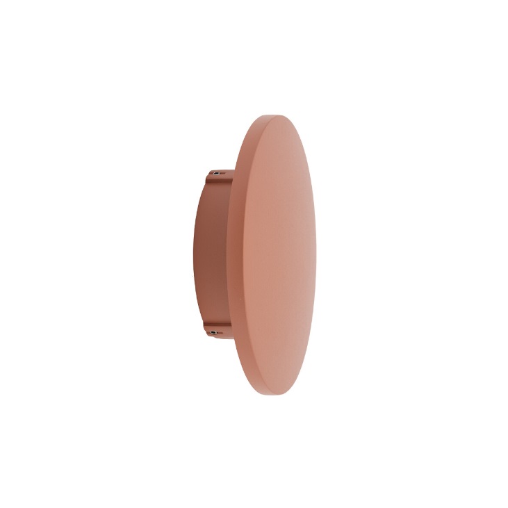 Kinkiet zewnętrzny LED Aria 13,5 cm koralowy IP54 ciepła barwa