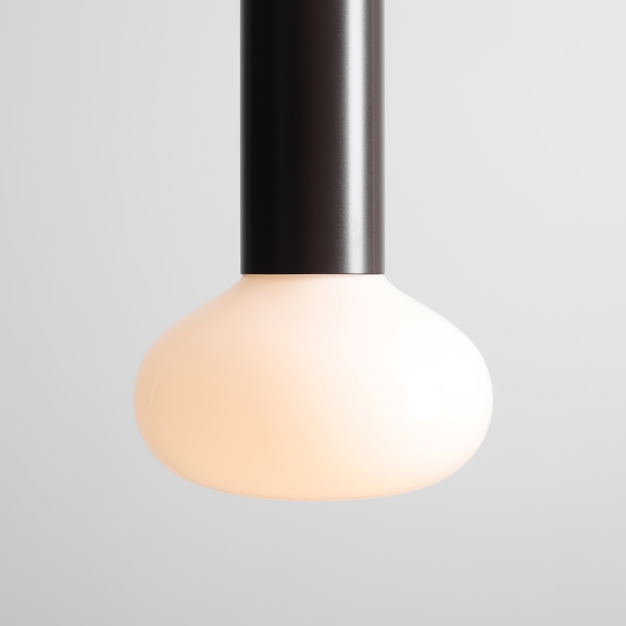 Lampa wisząca Flo Mokka E14 10W brązowa – minimalistyczny design skandynawski