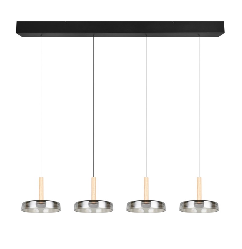 Lampa wisząca LED Celeste 4-punktowa nad stół lub wyspę