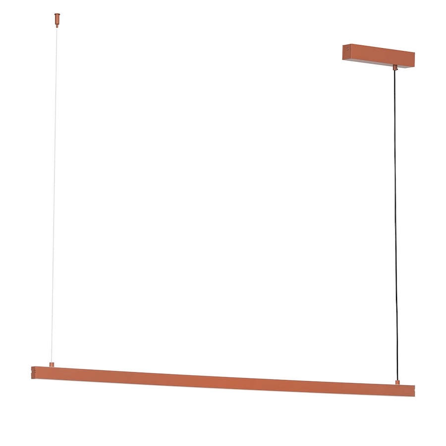 Lampa wisząca LED Miami 120 cm terakota 3000 lm