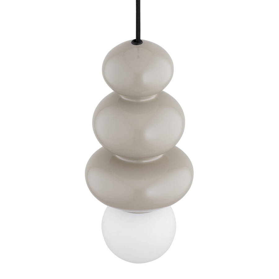 Lampa wisząca Orlando Plus kaszmirowa z kloszem G9 IP44