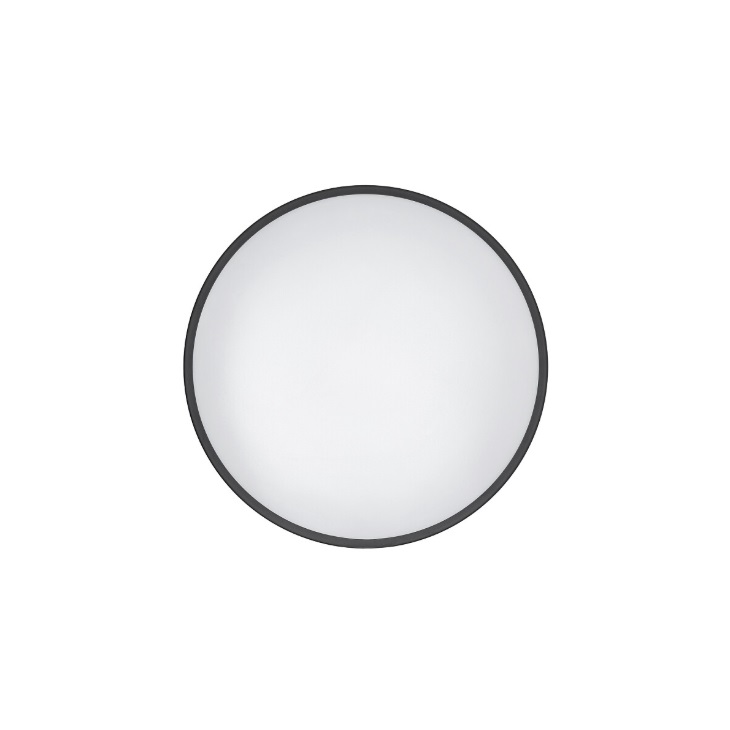 Plafon LED Agnes 49 cm czarny IP44 4000K 2700 lm