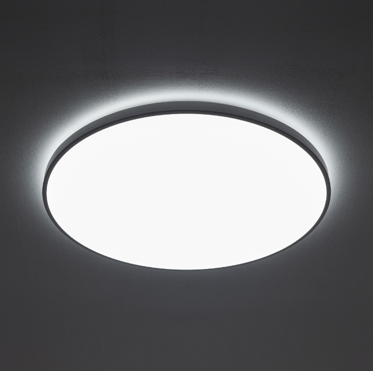 Plafon LED Agnes 64W 3000K IP44 Ø64cm Biały – do kuchni i łazienki