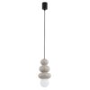 Lampa wisząca Orlando Plus kaszmirowa z kloszem G9 IP44