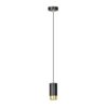 Lampa wisząca Fumiko czarno‑złota z oprawą GU10