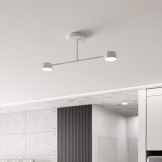 Lampa sufitowa Halo 2 GX53 biała – minimalistyczna i kierunkowa