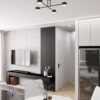 Lampa sufitowa Halo 4 czarna z 4 regulowanymi punktami GX53