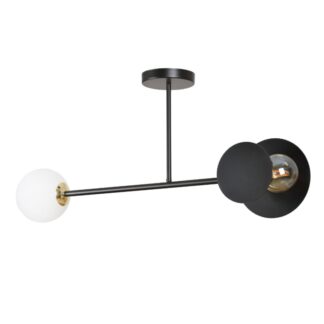 Lampa sufitowa Minerva 2 z dwoma źródłami światła E14 i E27