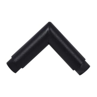 Łącznik kątowy Rega 90° czarny – element montażowy do kinkietów