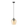 Lampa wisząca Istar z miodowym szklanym kloszem E27 IP20