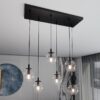 Lampa sufitowa Cosmo 6 z przezroczystymi szklanymi kloszami E14