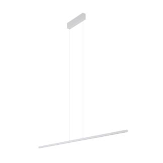 Biała lampa wisząca LED Bar M 32W 3000K 150 cm – minimalistyczna linia światła