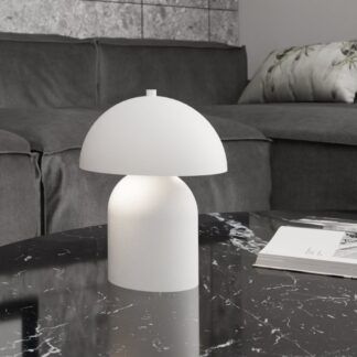 Lampa nocna Mush biała G9 8W – minimalistyczny styl skandynawski