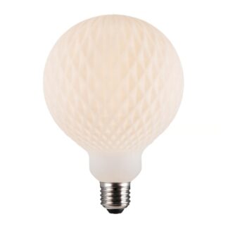 Dekoracyjna żarówka LED G125 E27 3,9W 3000K 500lm biała