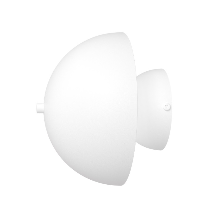 Kinkiet Mush biały G9 IP20 – subtelne światło odbite