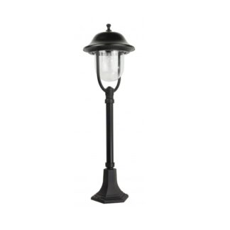 Czarna latarnia ogrodowa Prince 87 E27 aluminiowa IP54