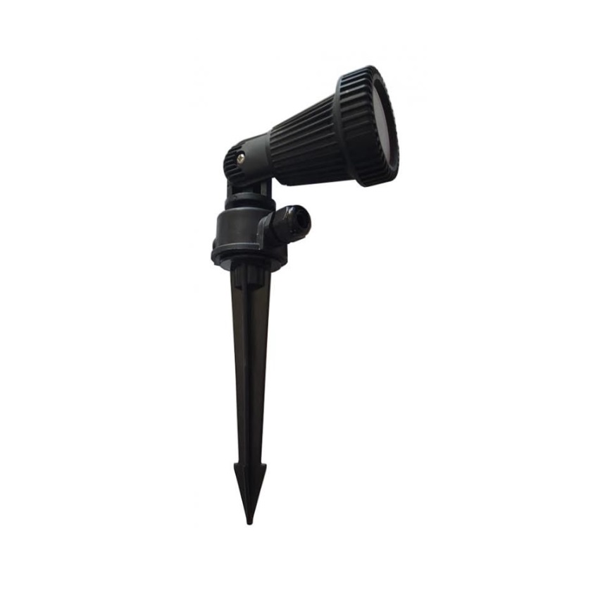 Reflektor ogrodowy wbijany Prit czarny IP55 GU10
