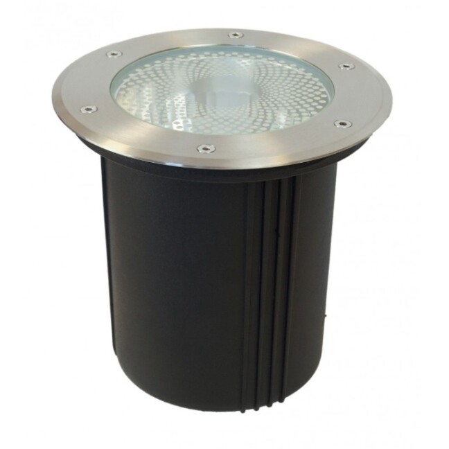 Lampa najazdowa Pabla IP67 E27 21cm – wytrzymała oprawa zewnętrzna z hartowanym szkłem