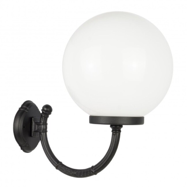 Kinkiet zewnętrzny Kula Classic 30 cm E27 IP43 czarny