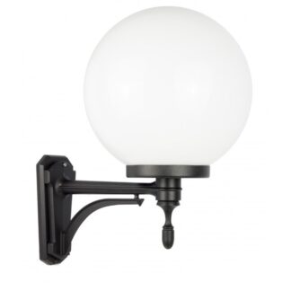 Kinkiet zewnętrzny Kula Classic 30 cm E27 IP43 czarny