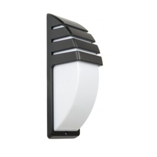 Nowoczesny kinkiet zewnętrzny City IP54 E27 10W – antracytowy