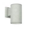 Kinkiet ogrodowy Adela IP54 E27 – aluminiowa lampa ścienna w formie tuby