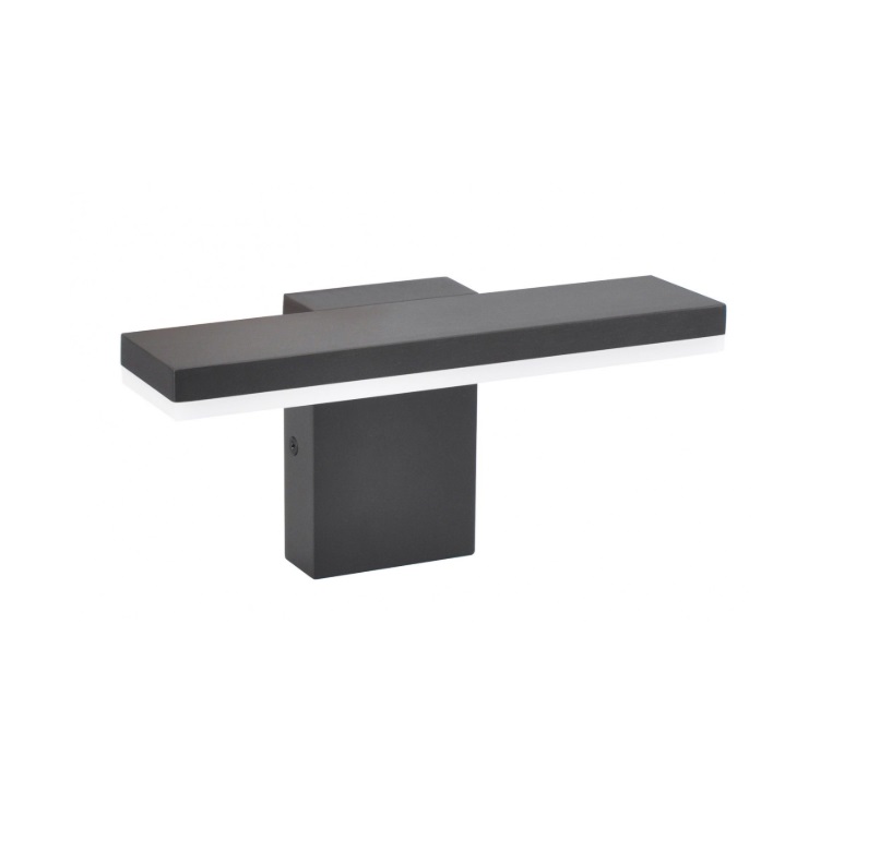 Kinkiet zewnętrzny LED Fler 10W 720lm 4000K IP54 płaski klosz