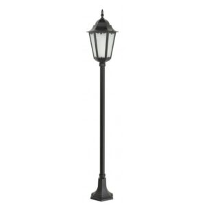 Lampa ogrodowa stojąca Retro Classic II 165 cm czarna E27 IP43