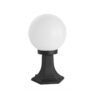 Lampa ogrodowa stojąca Kula Classic 20 cm E27 IP43 czarna