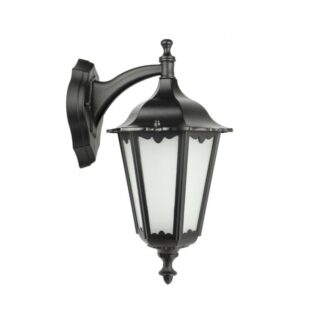 Kinkiet ogrodowy Retro Classic K IP43 czarny E27 15W