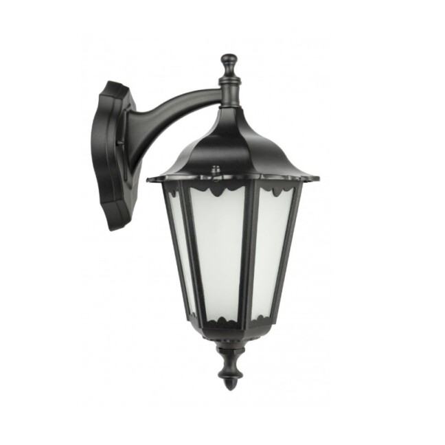 Kinkiet ogrodowy Retro Classic K IP43 czarny E27 15W