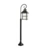 Słupek ogrodowy Cadiz 115 cm czarny IP43 E27 aluminiowy
