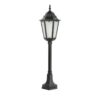 Słupek ogrodowy Retro Classic II 85 cm czarny E27 IP43