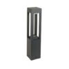Lampa ogrodowa stojąca Fan 50 IP54 antracyt GX53 aluminiowa